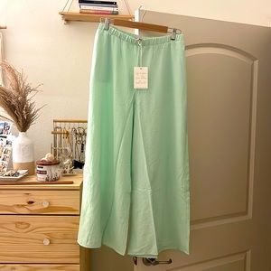 Show Me Your MuMu seafoam beach pants